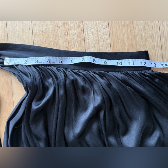 Jennifer Hope Elegant Black Maxi Sarong Skirt | SOLD OUT | Sz: XS - Picture 4 of 10